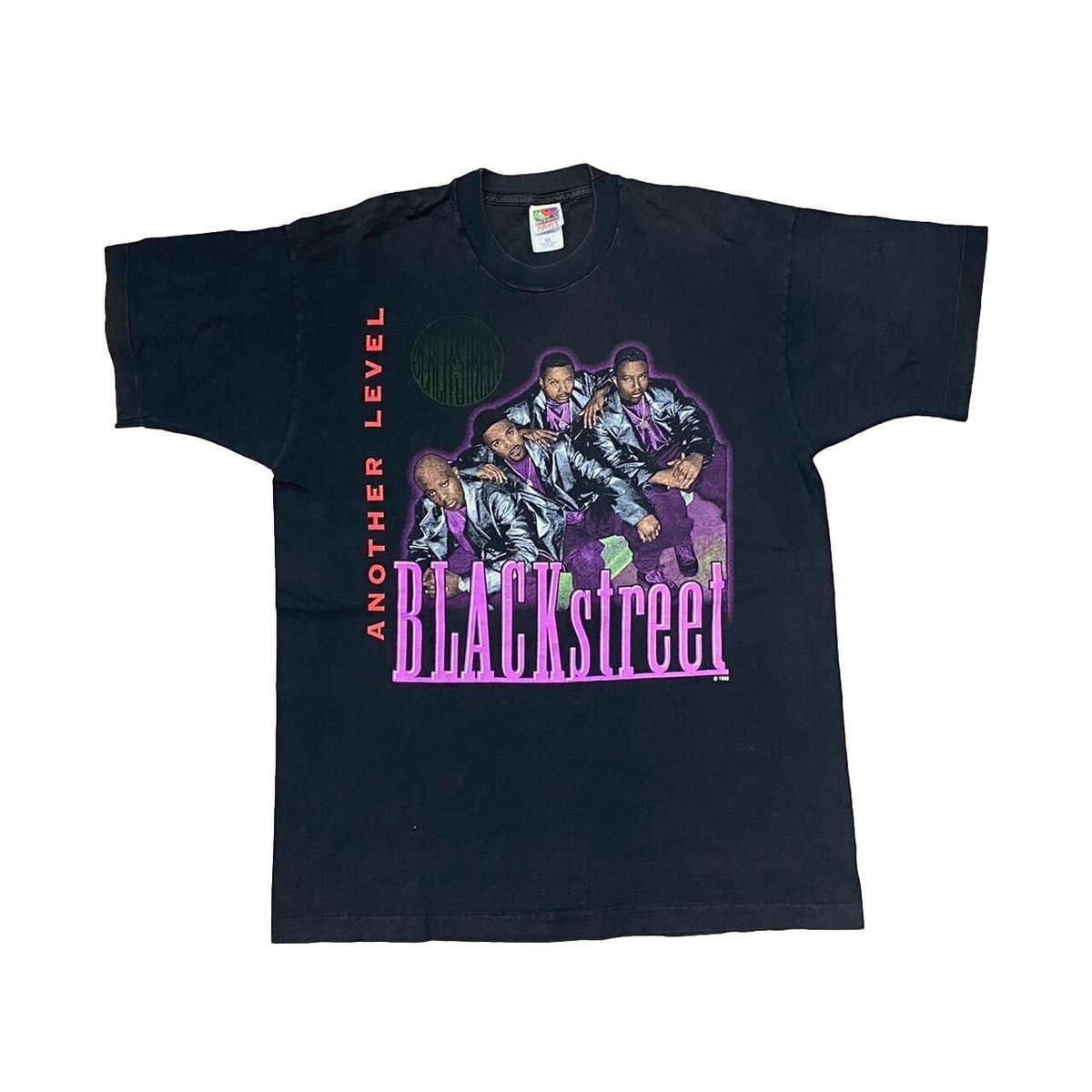 BLACK STREET NO DIGGITY WORLD TOUR 1997 TEE FRUIT OF THE LOOM XL 5907