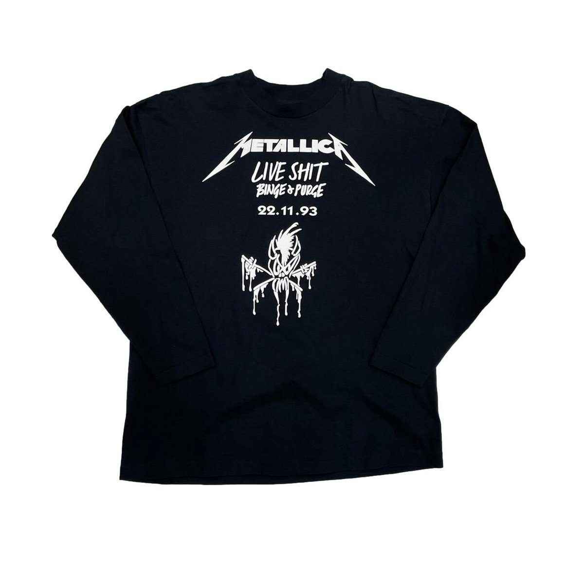 METALLICA DIE BOX LS TEE SCREEN STARS XL 1302