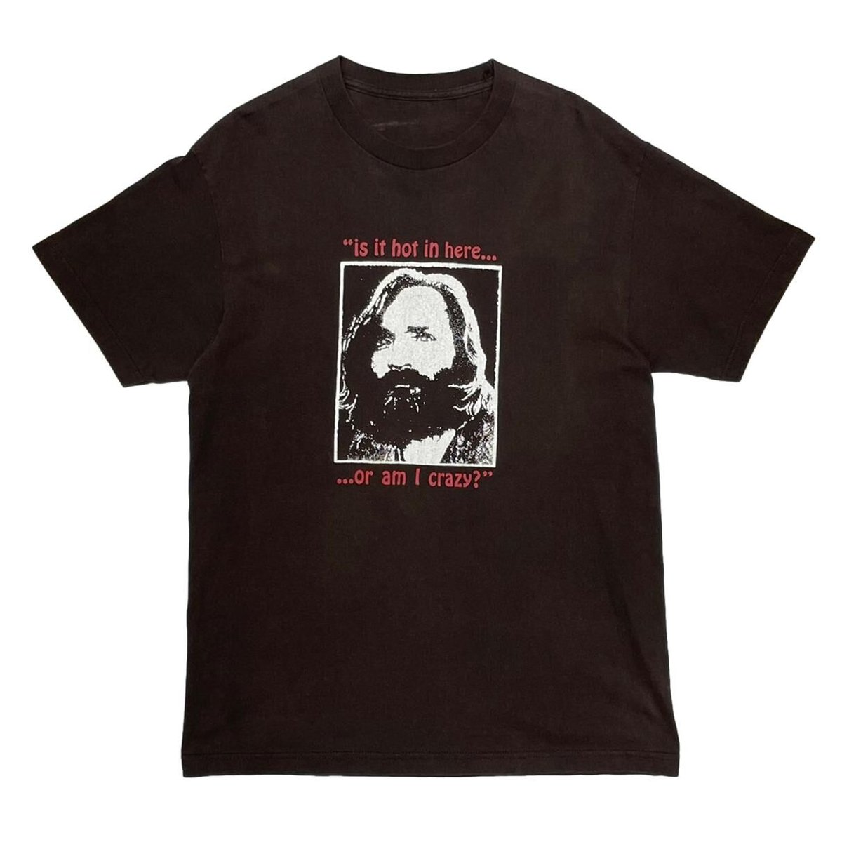 CHARLES MANSON TEE FIT LIKE LARGE 5230