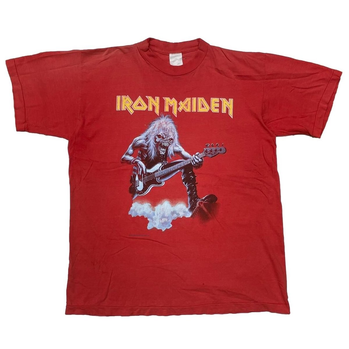 IRON MAIDEN REAL LIVE TOUR 1993 RED EURO LARGE 4696