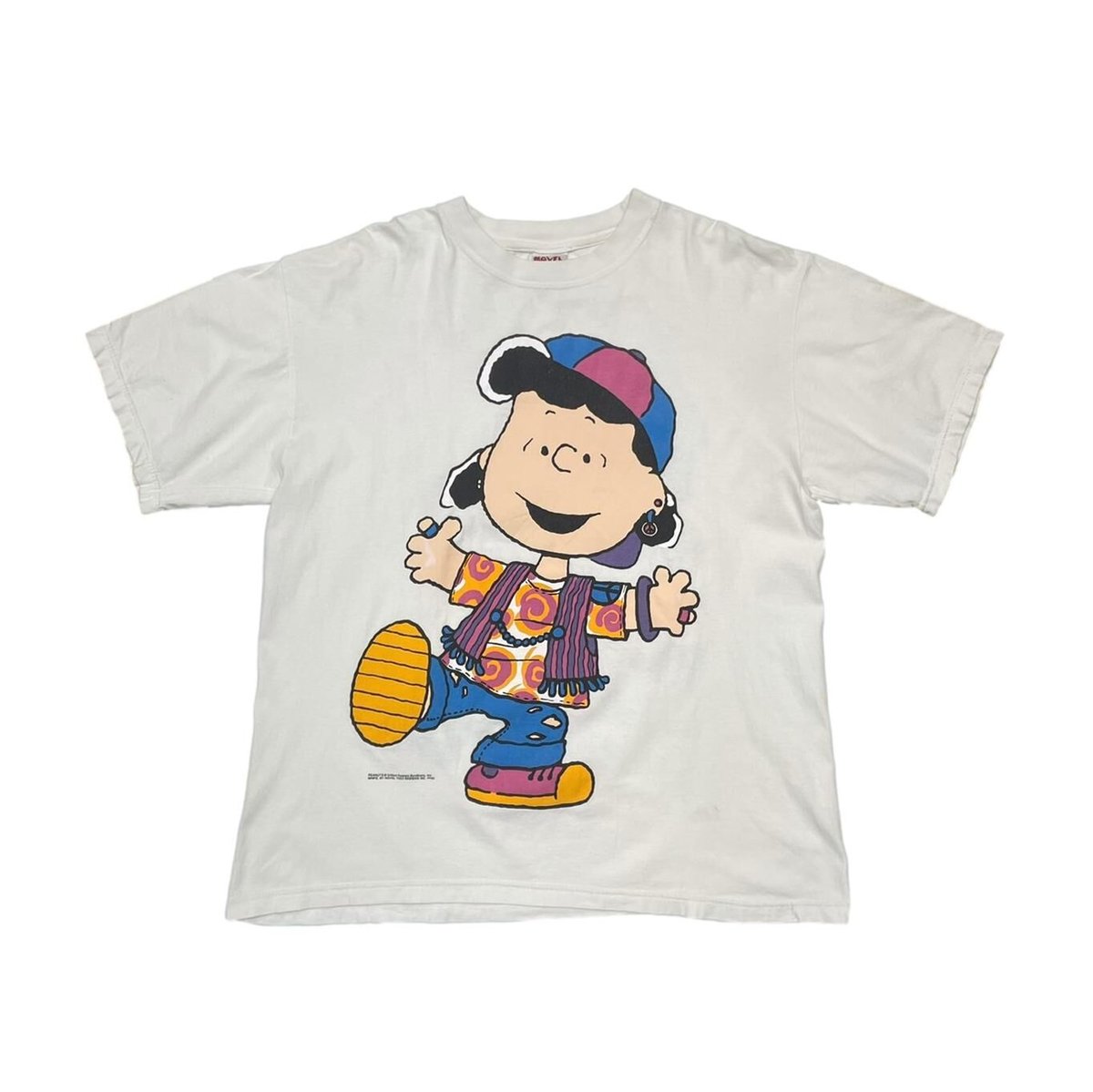 PEANUTS LUCY HIPPIE STYLE WHITE NOVELTEEZ LARGE 4398