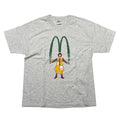 Mcdonald's DONALD GREEN M TEE ASH GREY LARGE 5805
