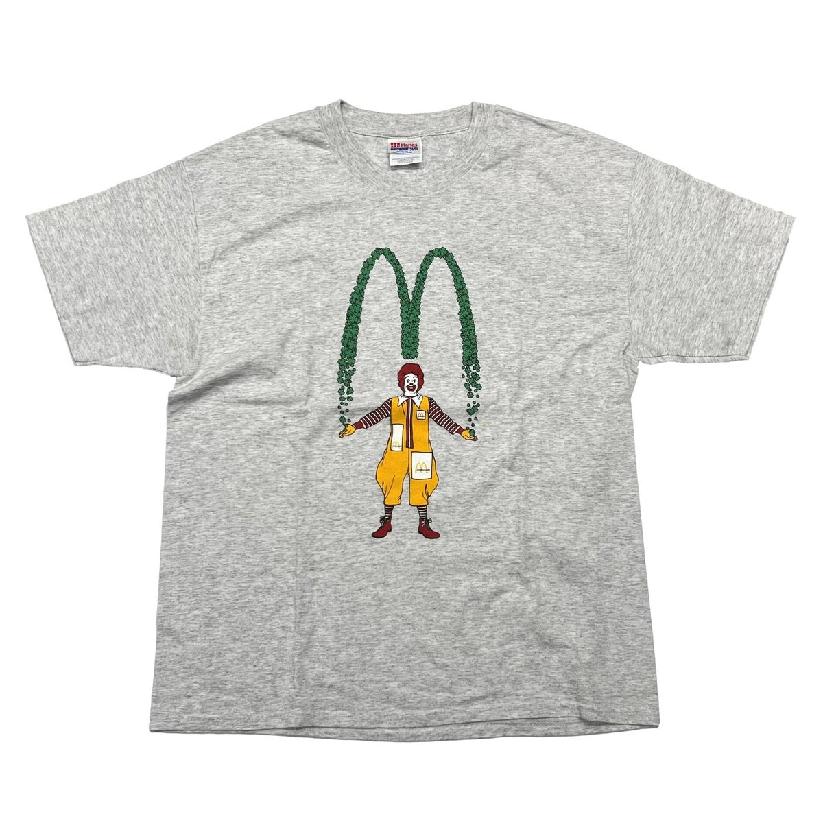 Mcdonald's DONALD GREEN M TEE ASH GREY LARGE 5805