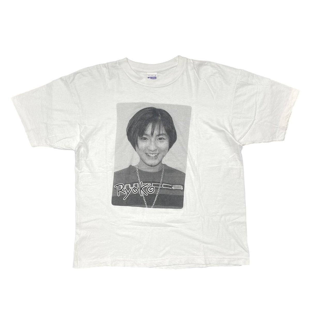 広末 涼子 RYOKO HIROSUE PHOTO MONOCHROME WHITE LARGE 7362