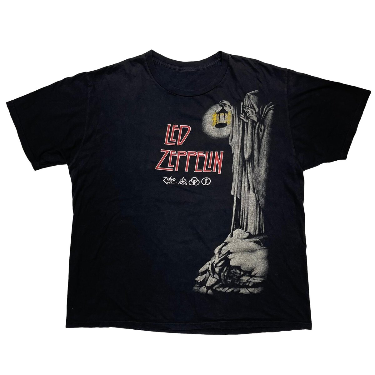 LED ZEPPELIN 00S HERMIT TEE BLACK FITS XL 2949