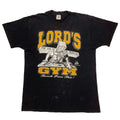 LORD'S GYM BENCH PRESS THE SIN OF THE WORLD HIS PAIN YOUR GAIN LARGE 8483