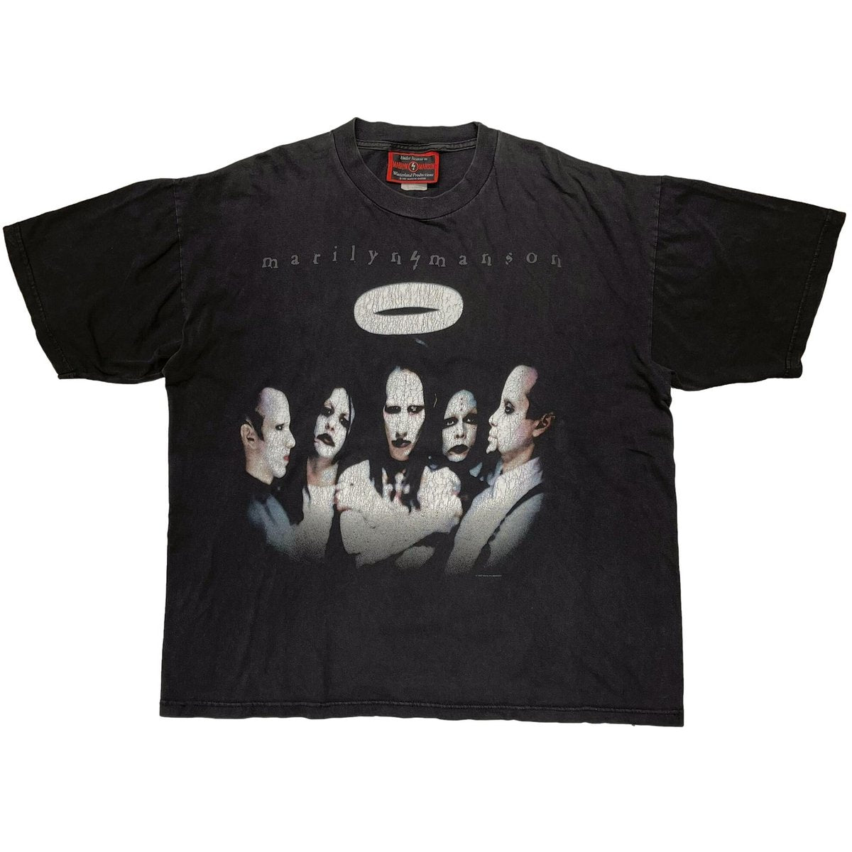 MARILYN MANSON 1997 CENTER RING MEMBER MANSON TAG XL 6553