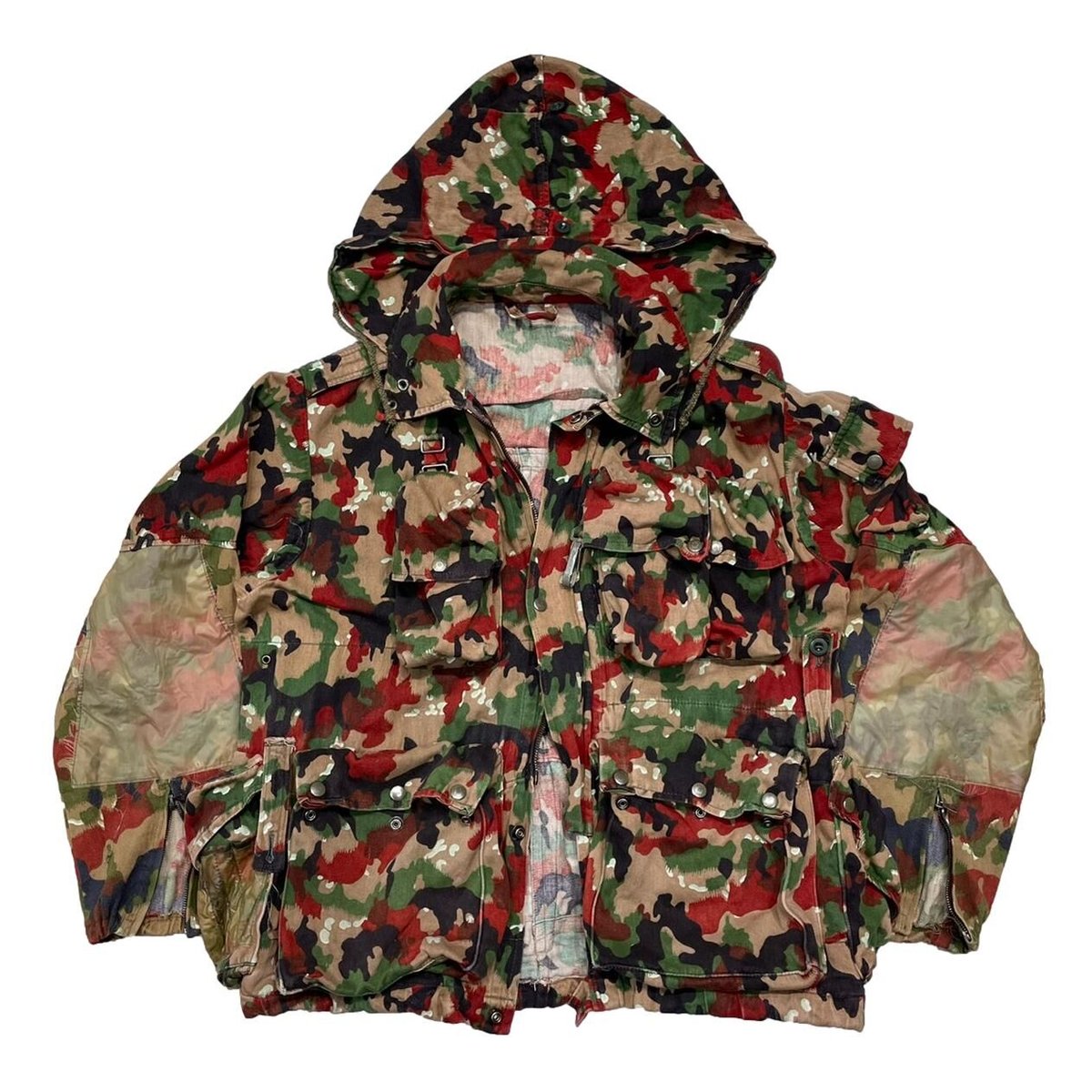 SWISS ARMY ALPEN CAMOUFLAGE MOUNTAIN PARKA 52 1756