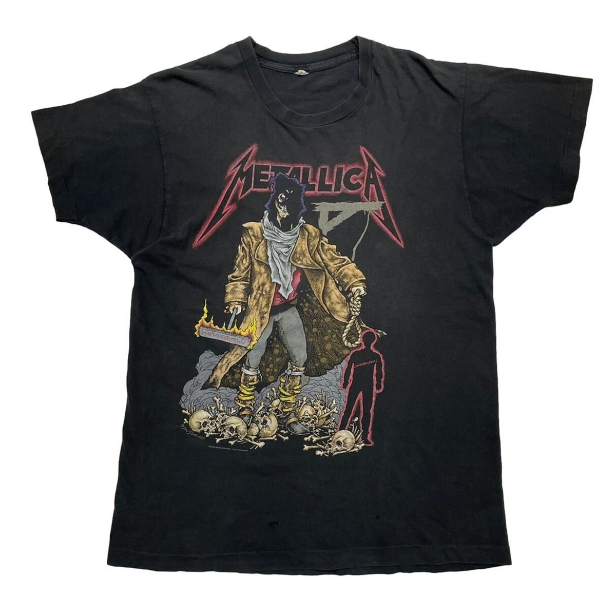 METALLICA THE UNFORGIVEN 1992 SCREEN STARS FITS LARGE 8029