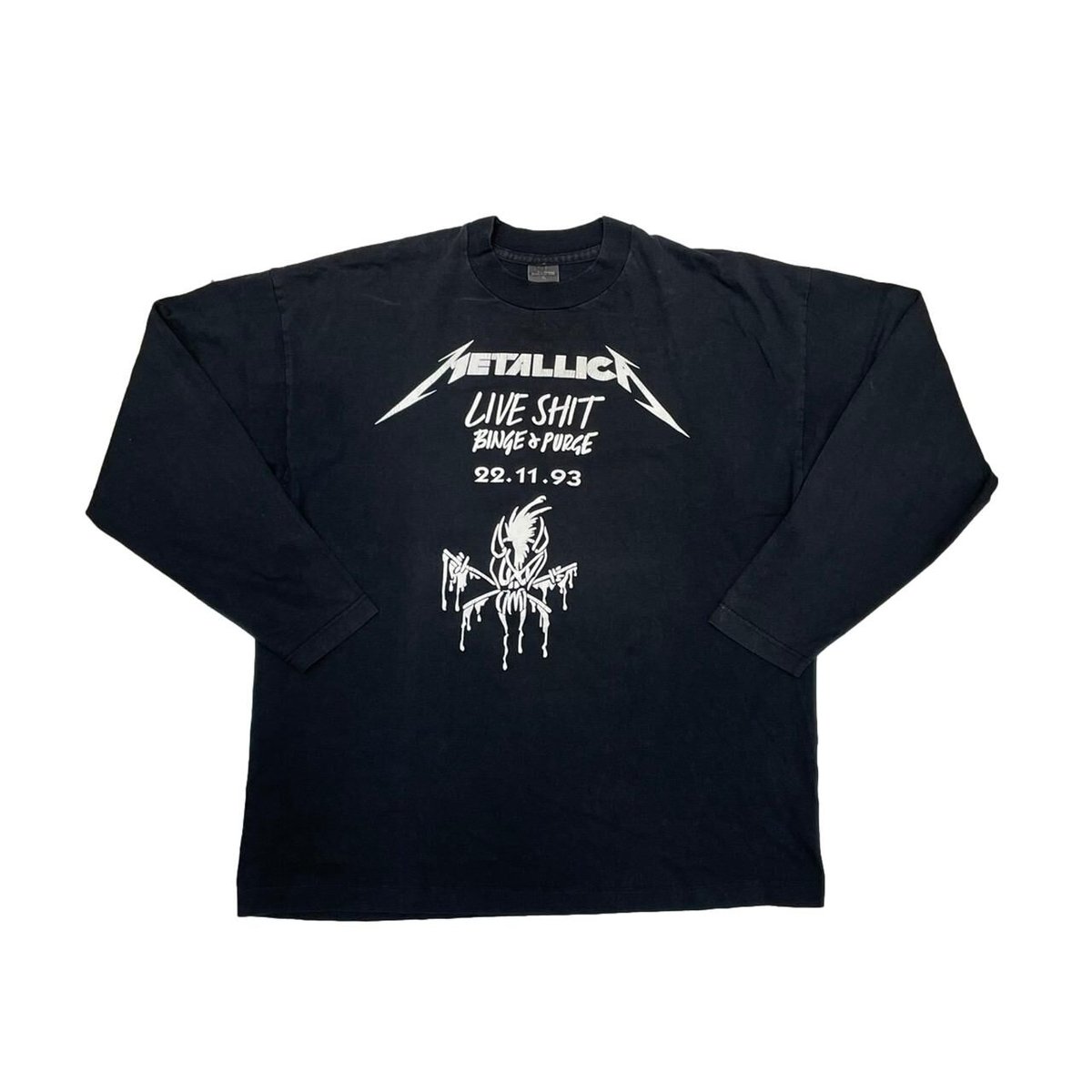 METALLICA LIVE SHIT BINGE&PURGE 22.11.93 SCREENSTARS XL 9700