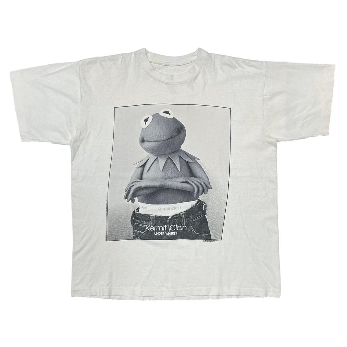 KERMIT KERMIT CLEIN CALVIN KLEIN PARODY WHITE FITS XL 0796