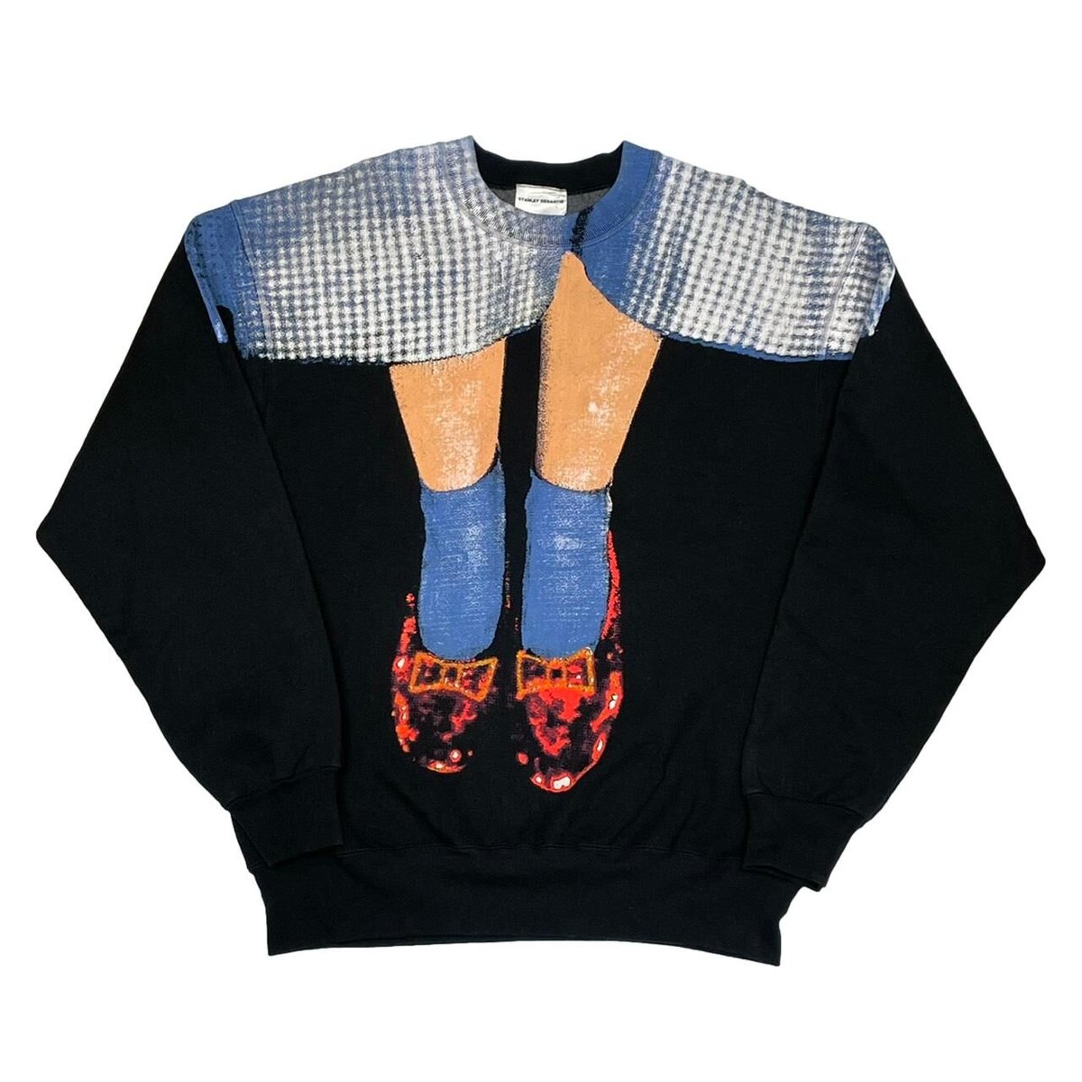 The WIZARD of OZ 1993 DOROTHY LEGS CREWNECK SWEAT STANLEY DESANTIS LARGE 2219