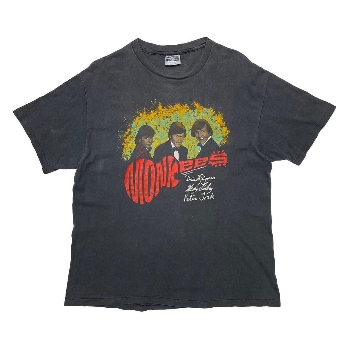 MONKEES 1986 MEMBER TEE HANES XL 2140