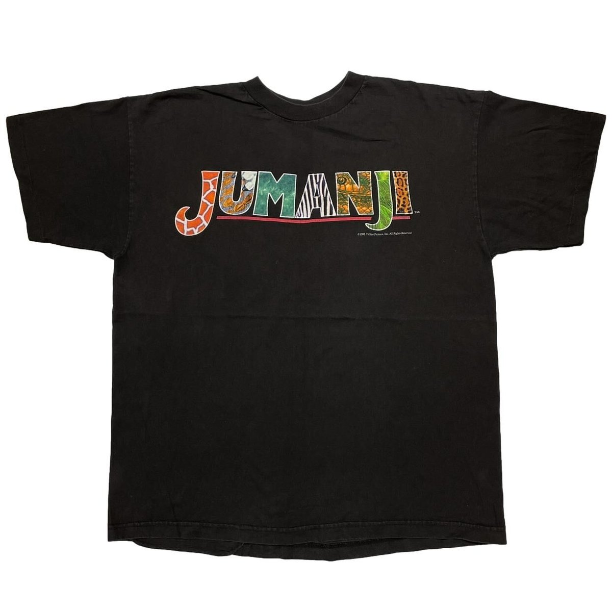 JUMANJI 1995 MOVIE LOGO BLACK MURINA XL 4411