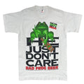 BAD FROG BEER 1994 HE JUST DON'T CARE FRUIT OF THE LOOM MEDIUM 0398