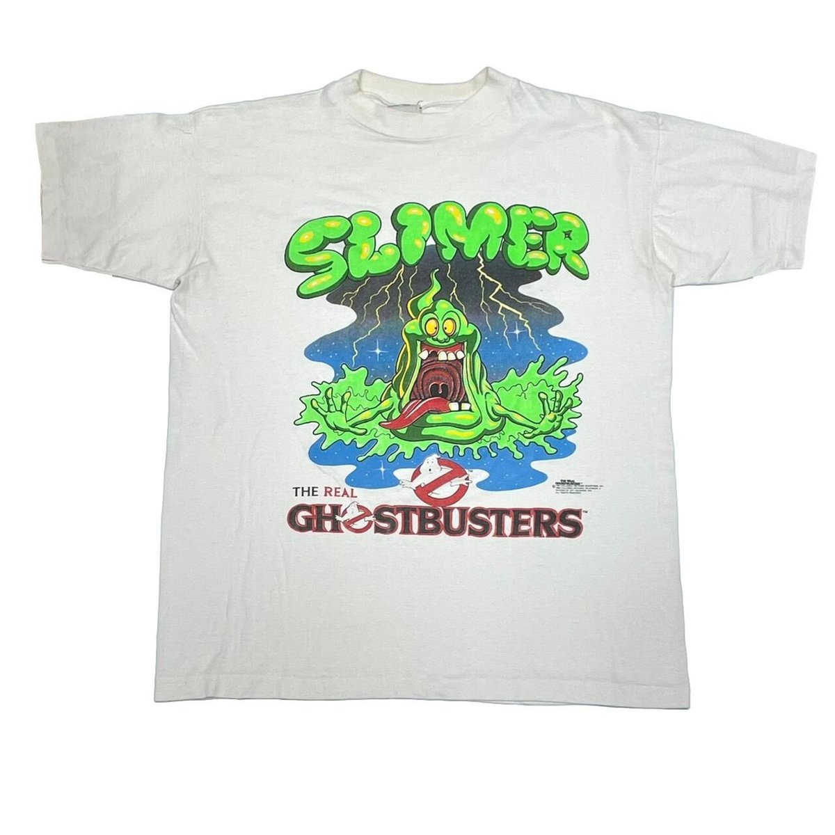 THE REAL GHOSTBUSTERS 1984 SLIMER FITS XL