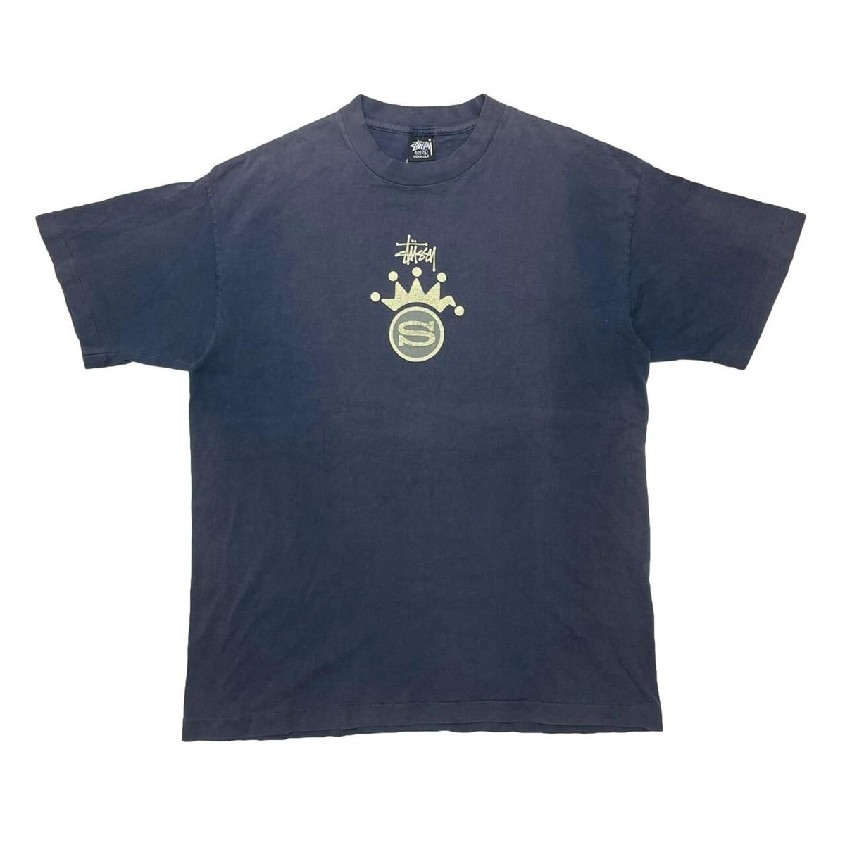 STUSSY OLD 90's S CROWN LOGO NAVY XL 7828