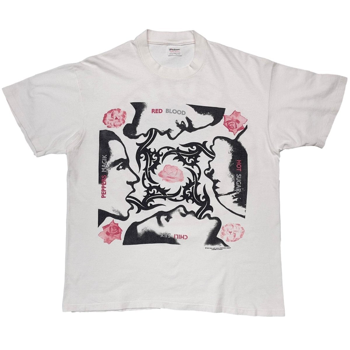 RED HOT CHILI PEPPERS BLOOD SUGAR SEX MAGIK WHITE STEADMAN LARGE 0838