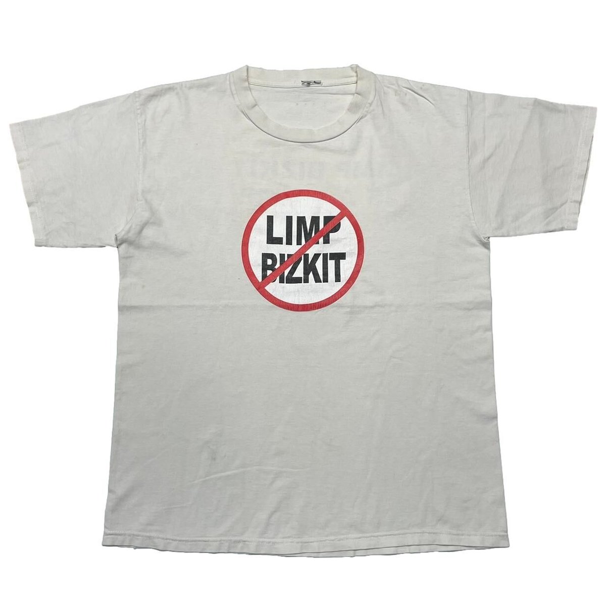 LIMP BIZKIT IS A CRIME WHITE FITS LARGE 5648