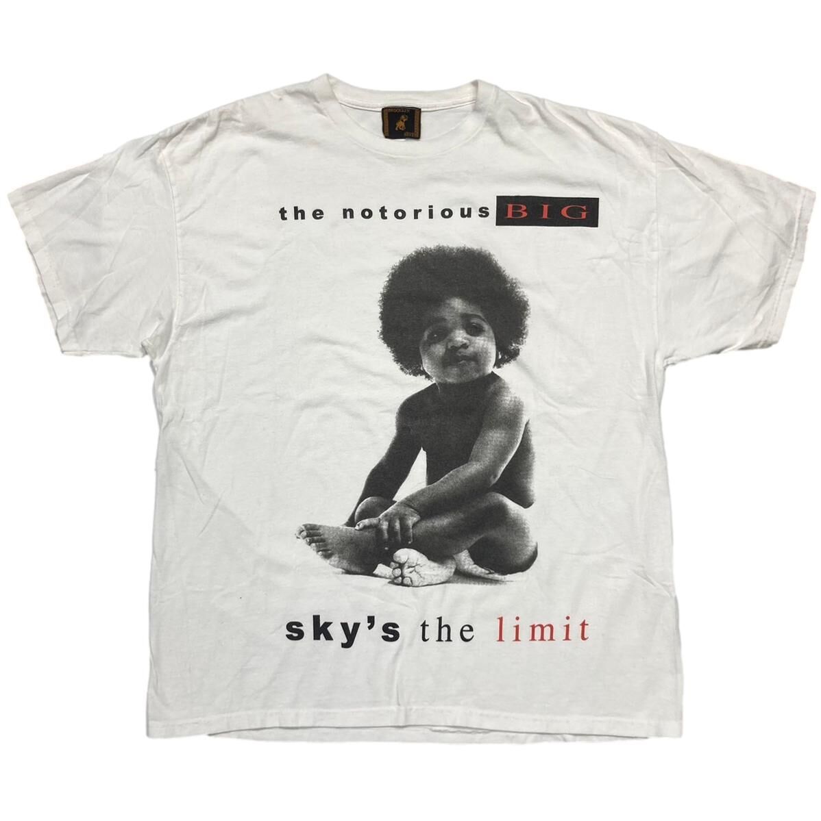 THE NOTORIOUS B.I.G SKY'S THE LIMIT WHITE FITS XL 1915