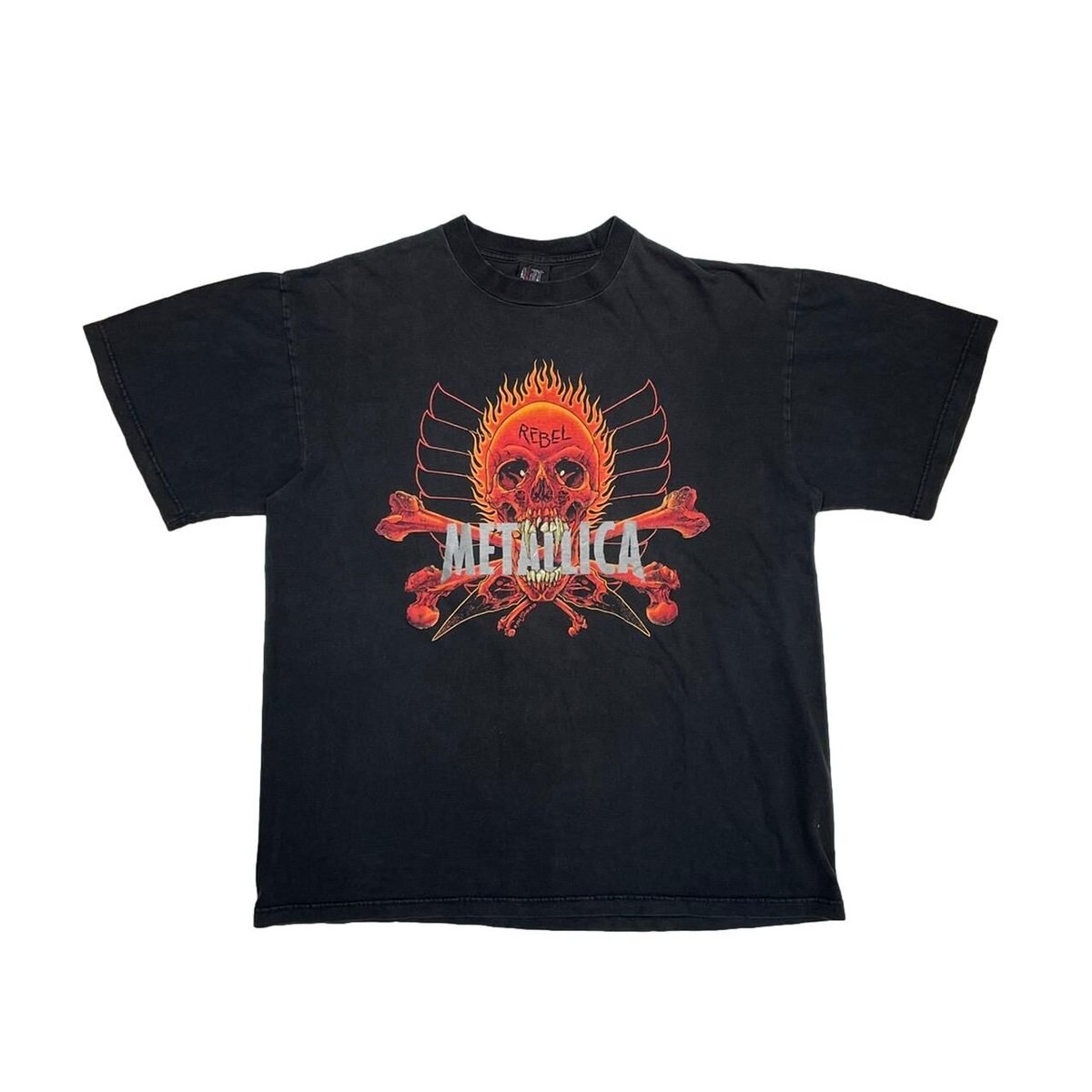 METALLICA PUSHEAD YIN YANG REBEL SKULL GIANT LARGE 0892