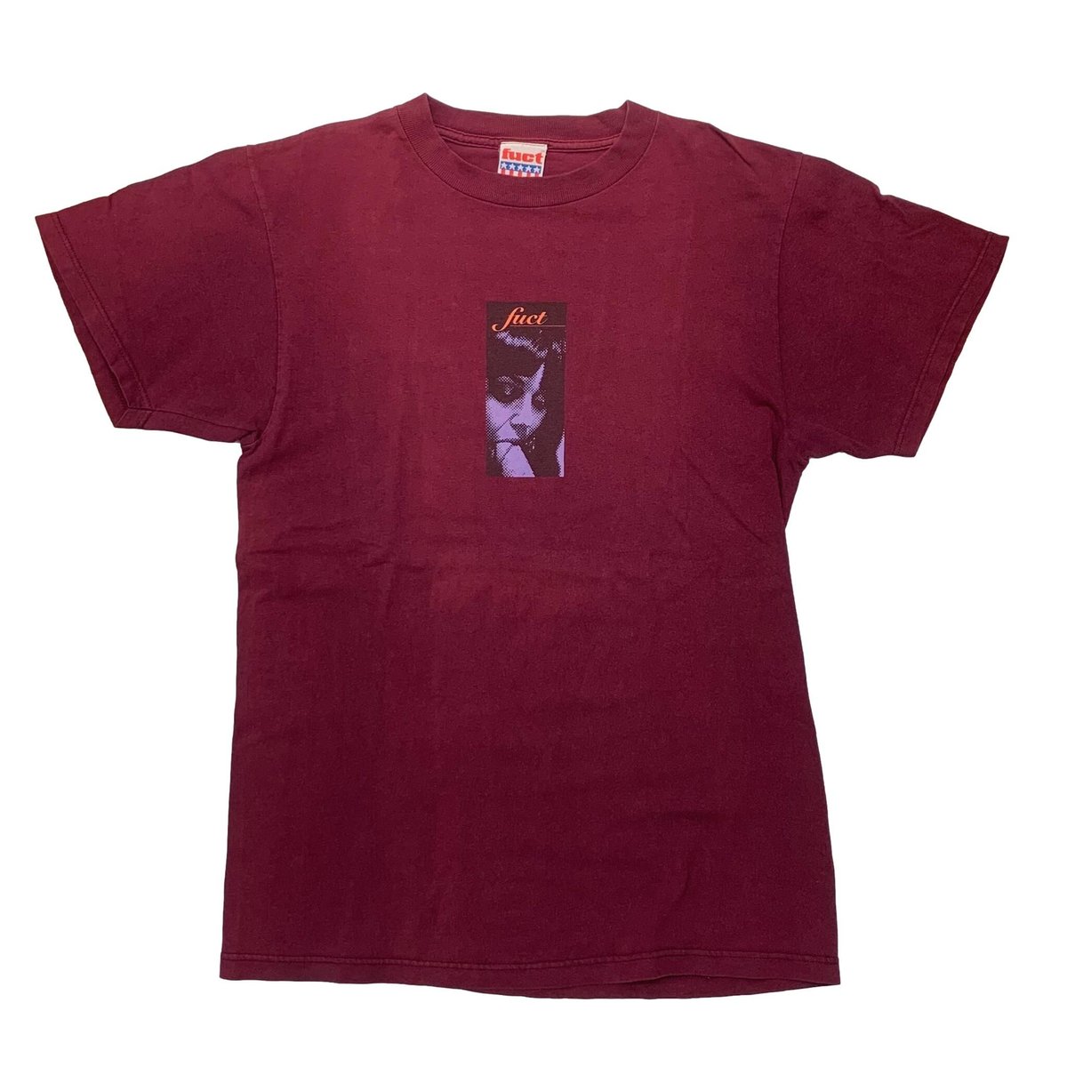 FUCT BLOW JOB TEE WINE RED MEDIUM 3222