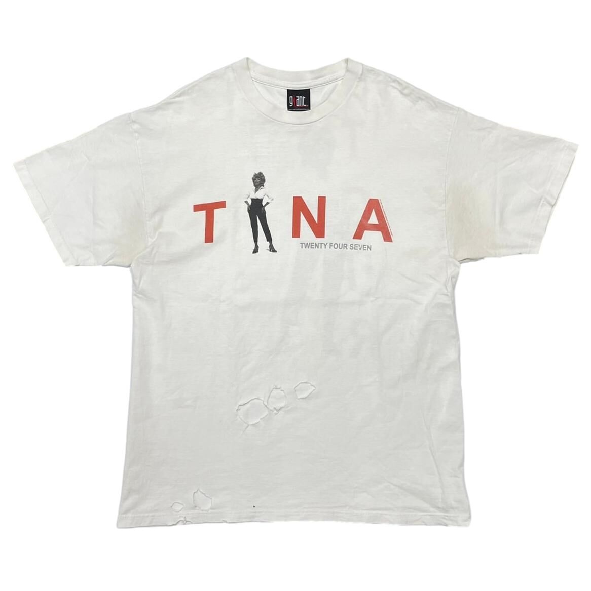 TINA TURNER TWENTY FOUR SEVEN TOUR TEE GIANT FITS XXL 6091