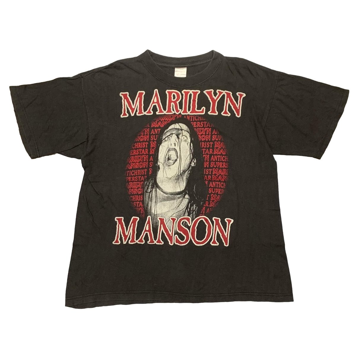 MARILYN MANSON ANTI CHRIST SUPERSTAR BOOTLEG DOUBLESIDE EURO FITS XL 5335