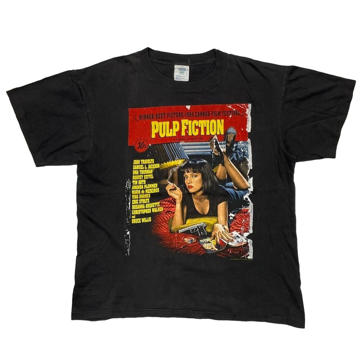 PULP FICTION MOVIE PROMO TEE WINTERLAND LARGE 5277