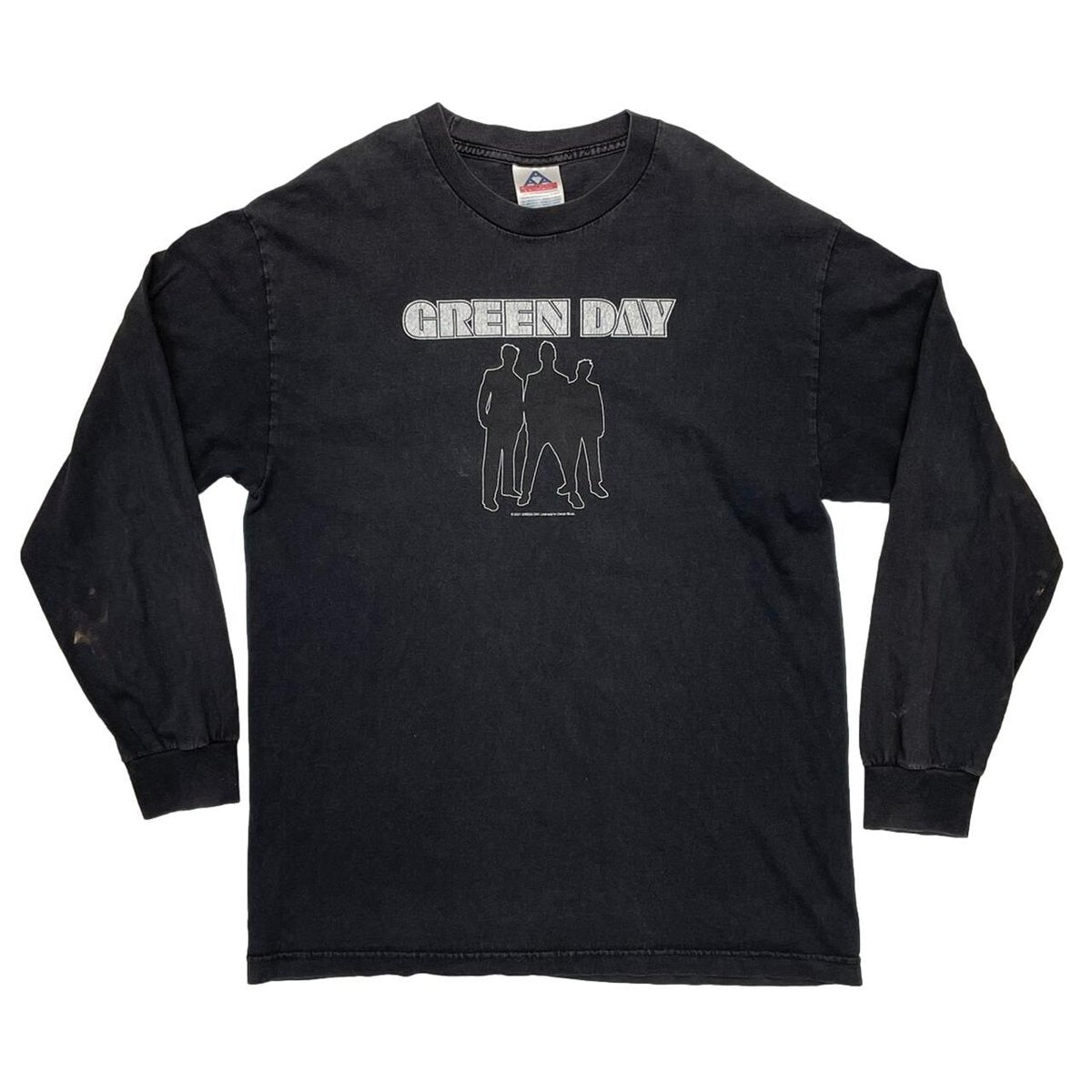GREEN DAY SILHOUETTE LS TEE BLACK ALSTYLE LARGE 8050