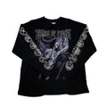 CRADLE OF FILTH TOTAL FUCKING DARNESS LS TEE SCREEN STARS XL 7243