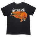 METALLICA 00s PUSHEAD SUMMER SHIT 1994 FLAME SKULL FITS MEDIUM 5755