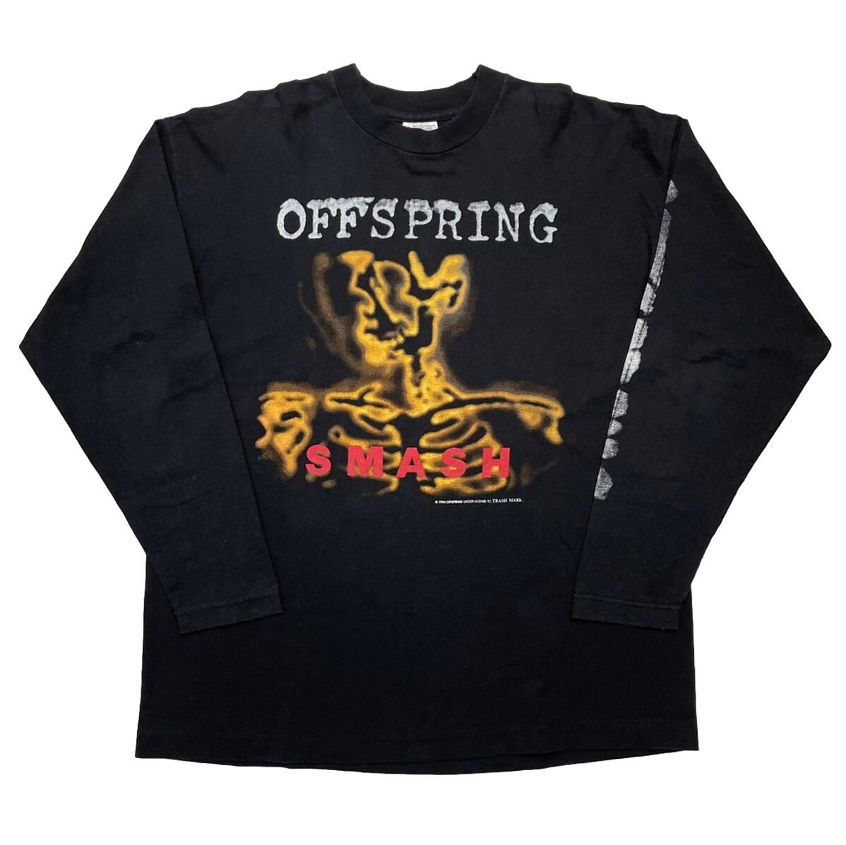 THE OFFSPRING SMASH LS BLACK SCREEN STARS EURO XL 7094
