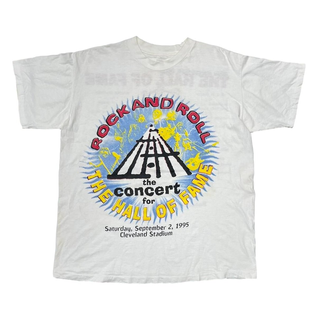 THE HALL OF FAME ROCK AND ROLL THE CONCERT 1995 WHITE XL 0898