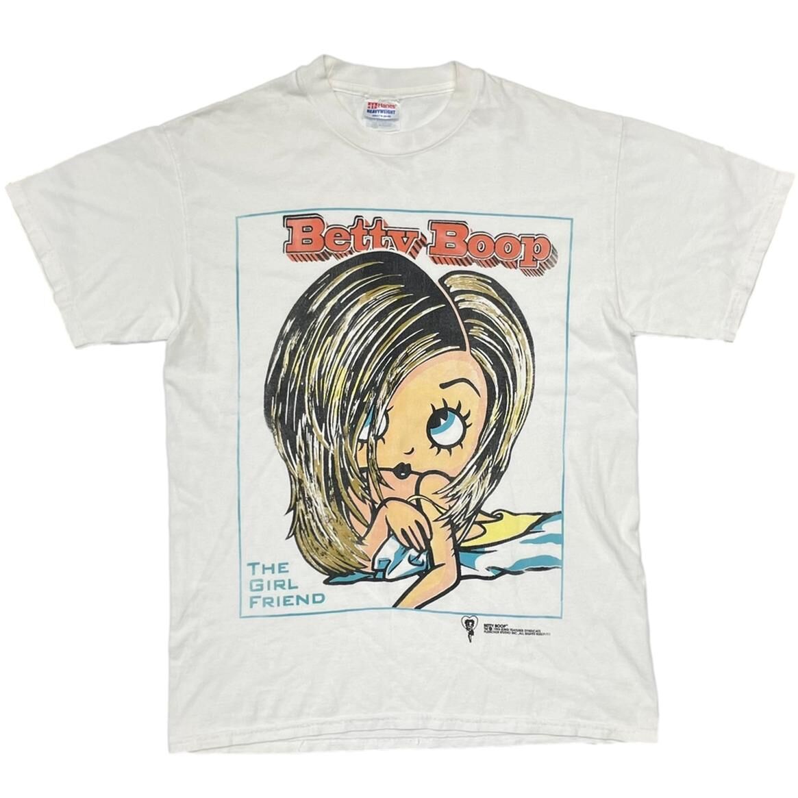 BETTY BOOP 1996 THE GIRL FRIEND TEE HANES MEDIUM
