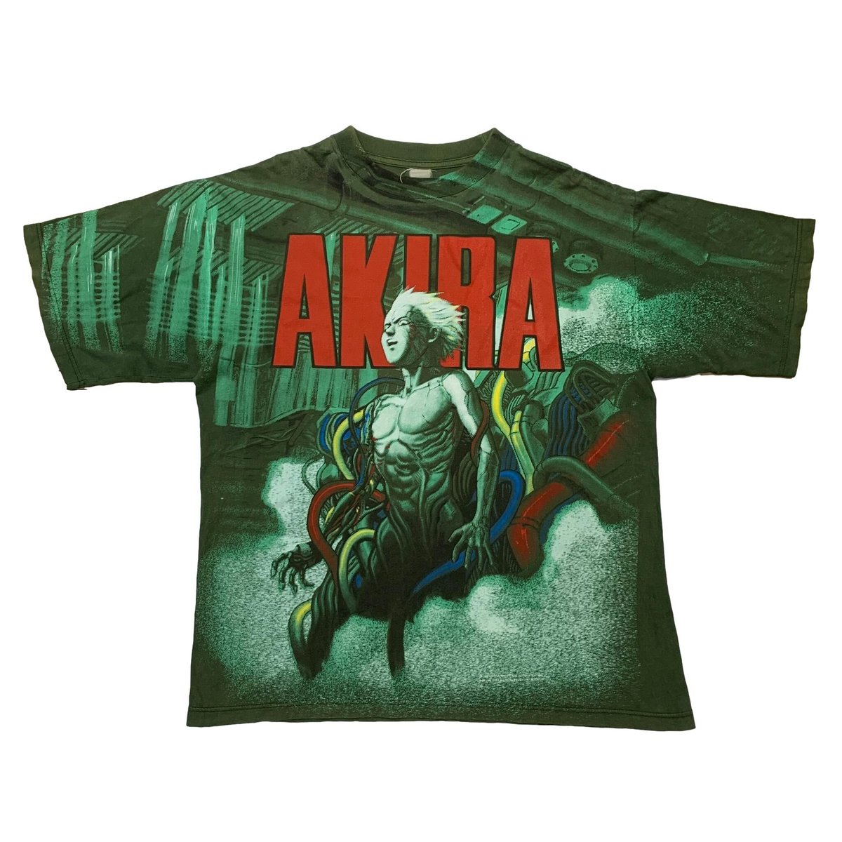 AKIRA 1993 AVP TETSUO TEE GREEN EURO XL 4316