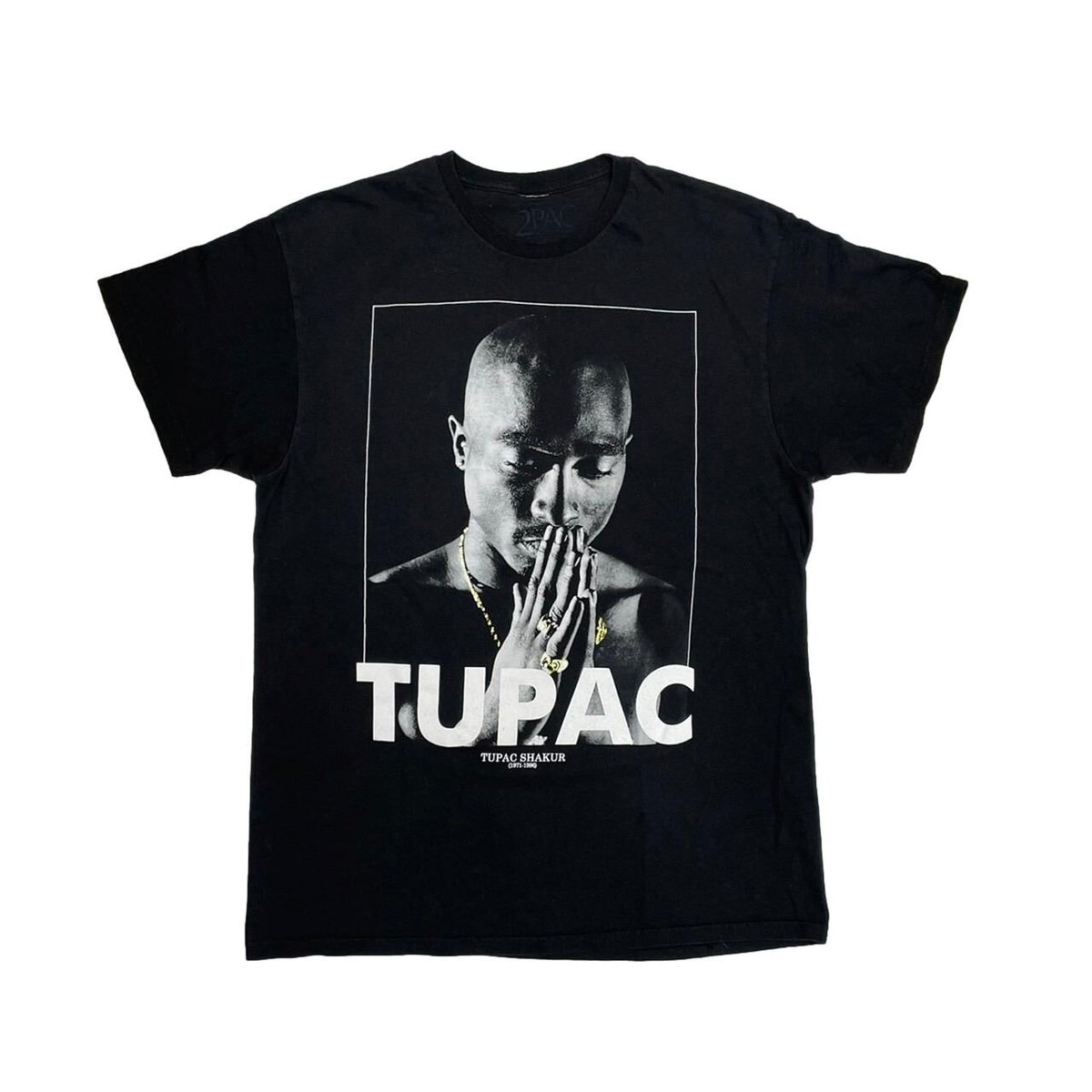 2PAC 71 MEMORIAL BACK NUMBERING TEE FITS XL