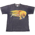 METALLICA PUSHEAD SIDE FLAME SKULL SOF TEE LARGE 1811
