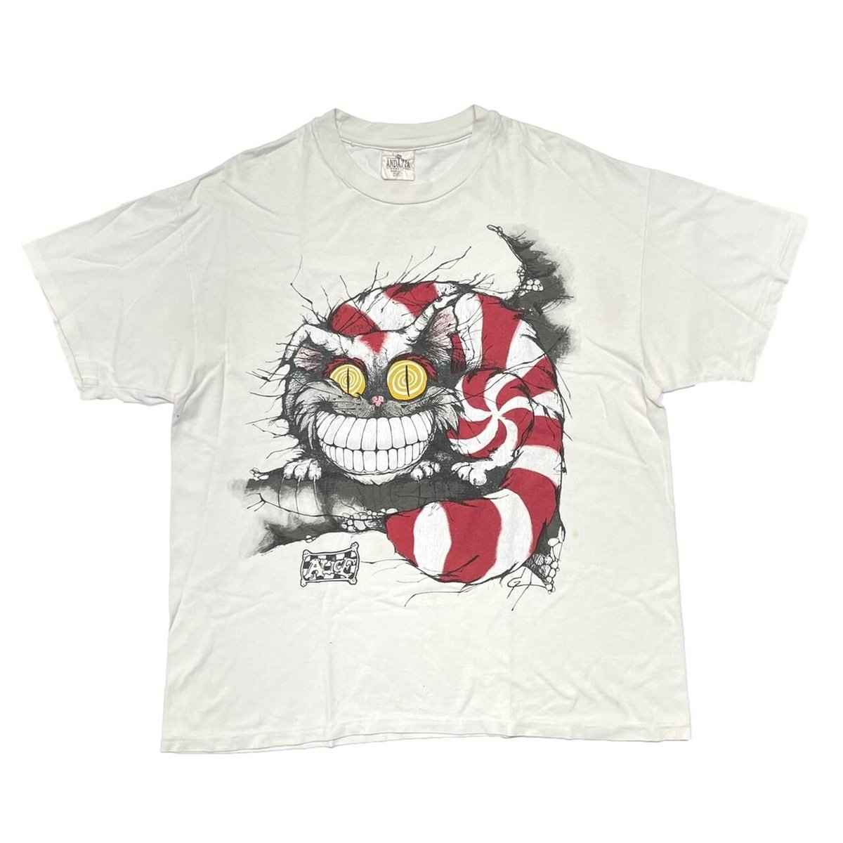 ALICE IN WONDERLAND CHESHIRE CAT WHITE XL