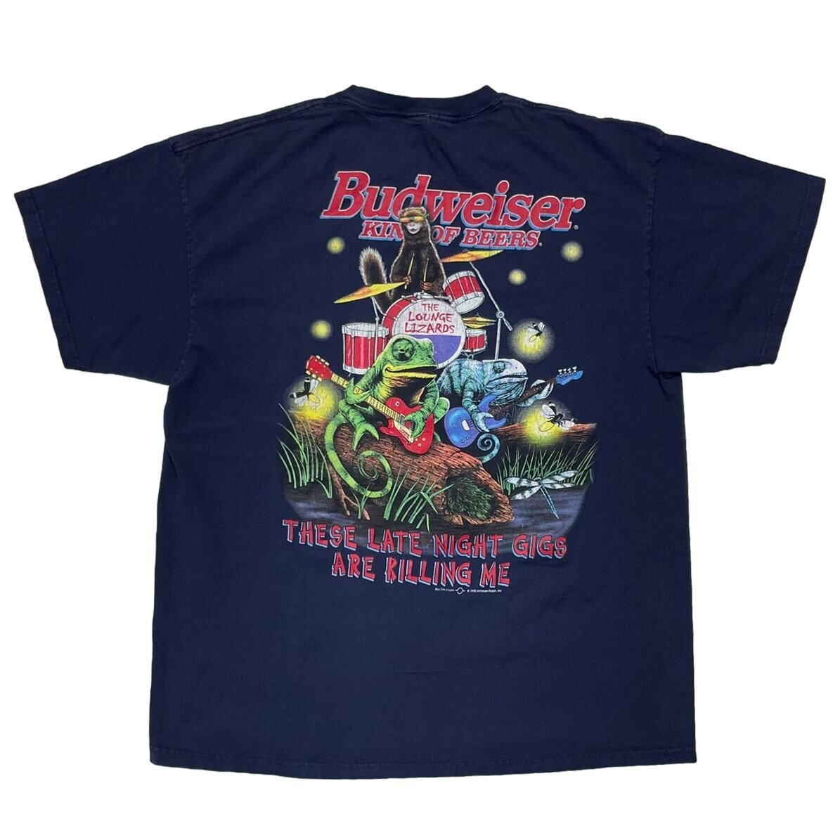 Budweiser CHAMELEON 1998 BAND LIVE NAVY DELTA XL 0365
