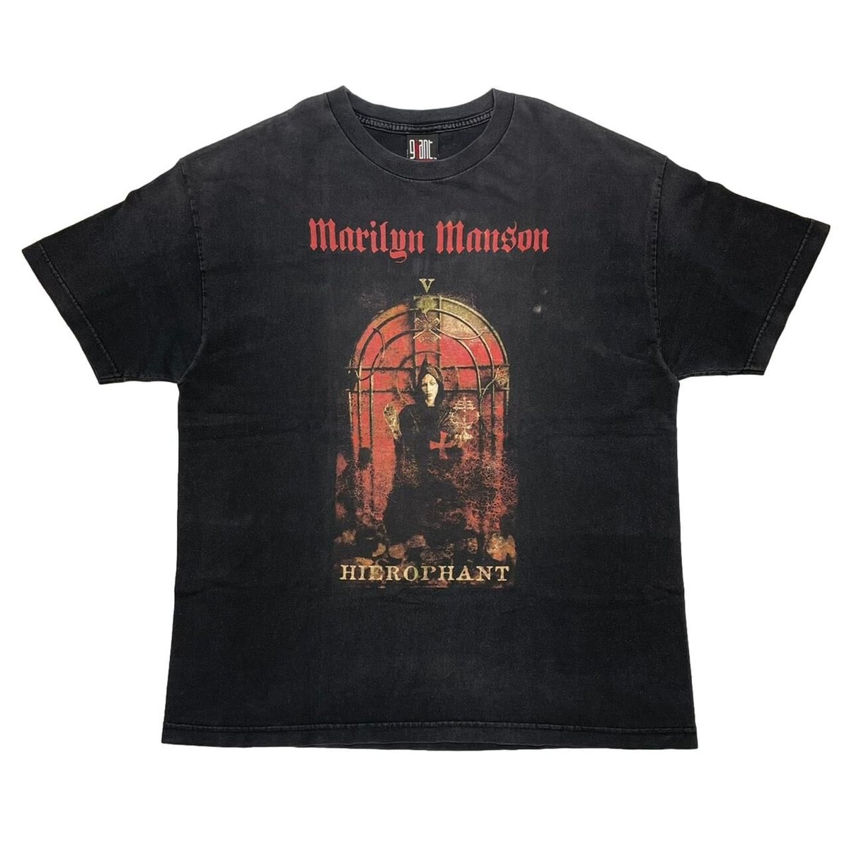 MARILYN MANSON HIEROPHANT TAROT CARD TEE GIANT XL 8206