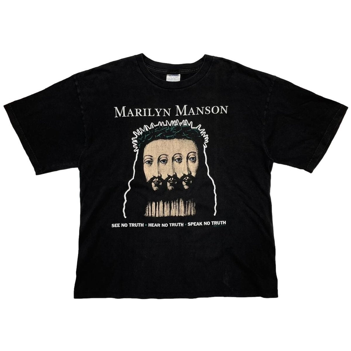 MARILYN MANSON BELIEVE WINTERLAND BLUE TAG XL 1760