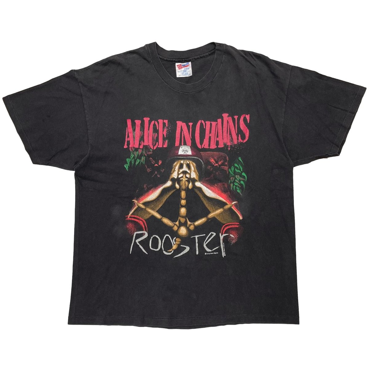 ALICE IN CHAINS 1993 ROOSTER HANES XL 7783