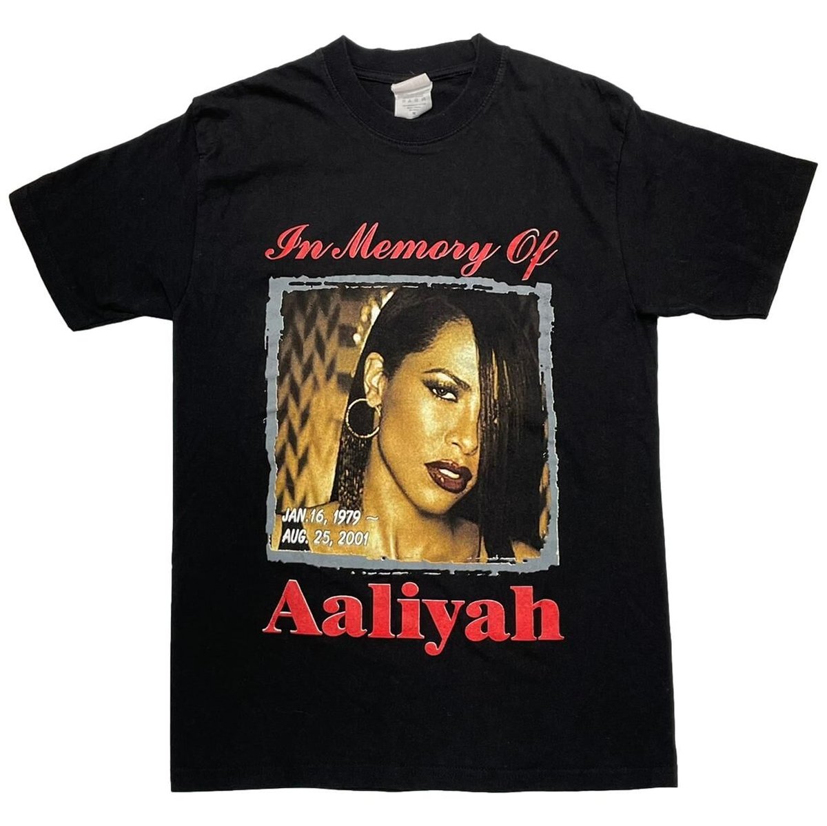 Aaliyah TRY AGAIN MEMORIAL RAP DESIGN MEDIUM 9630