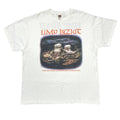 LIMP BIZKIT CHOCOLATE STARFISH AND THE DOT DOG FLAVORED WATER TEE WHITE  FRUIT OF THE LOOM XL 0011