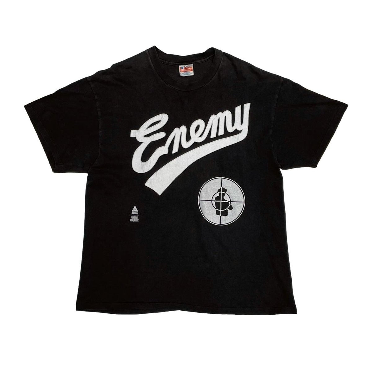 PUBLIC ENEMY TARGET TEE KANYE WEST WEARING HANES XL 1100