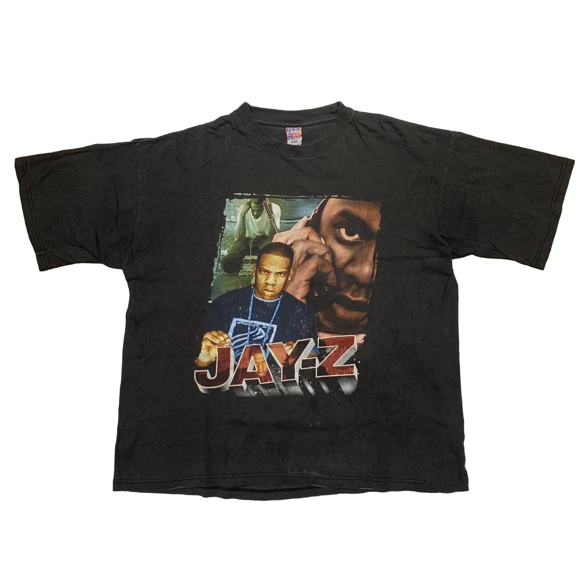 JAY-Z RAP TEE DOUBLE SIDE USA ATHLETIC XXL 4641