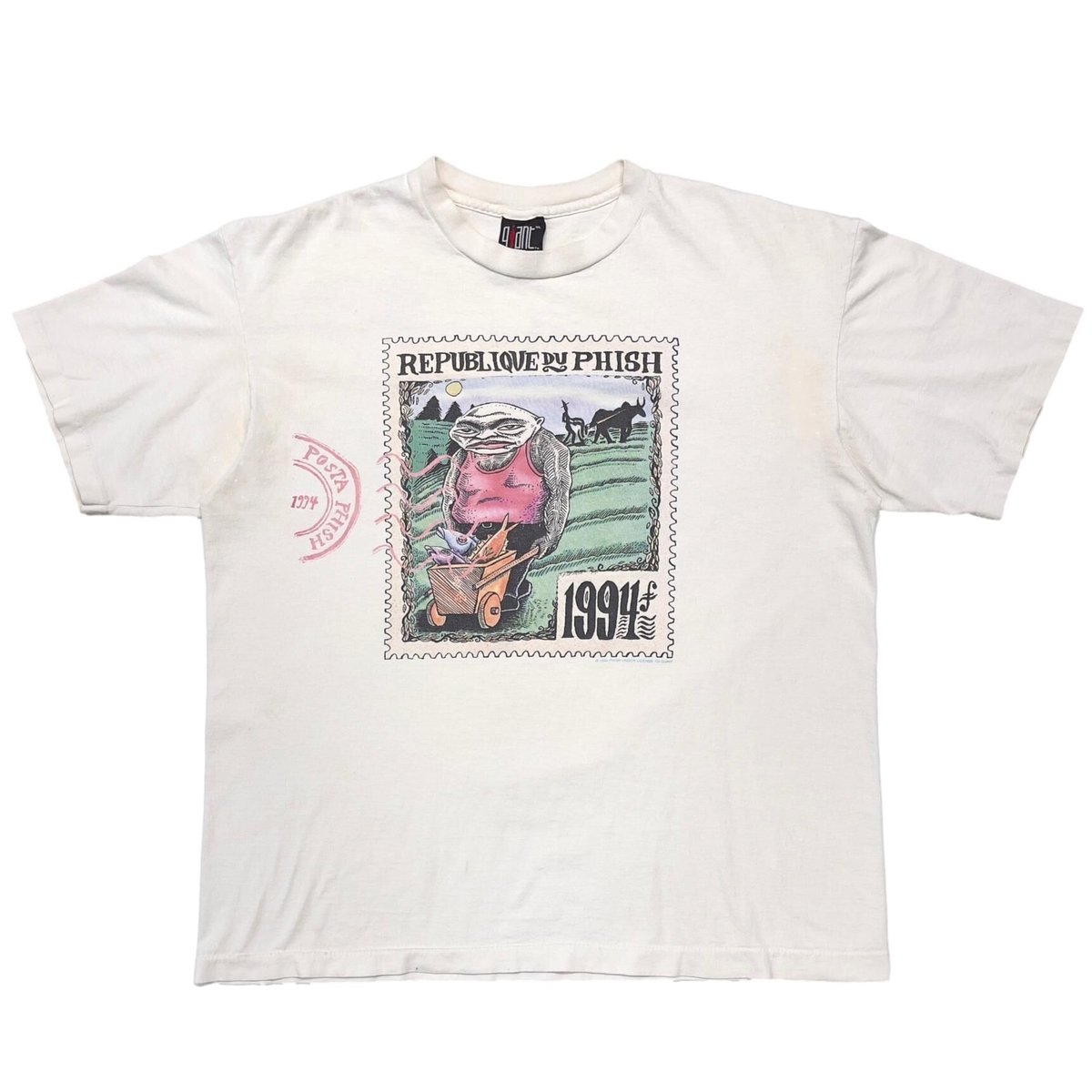PHISH 1994 PHISH TOUR GIANT BY TEE JAYS XL 7761