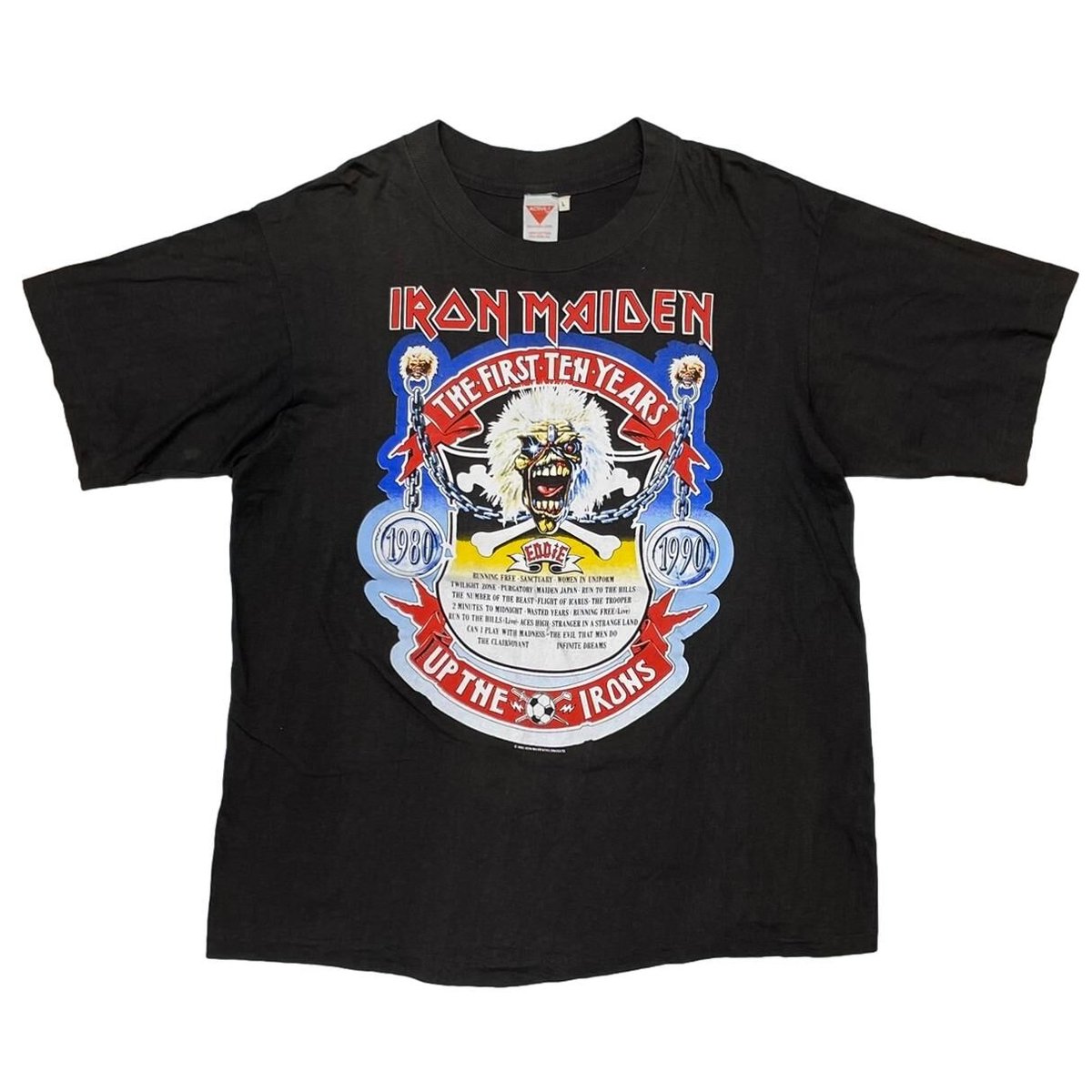 IRON MAIDEN 1990 THE FIRST TEN YEARS LARGE 9491