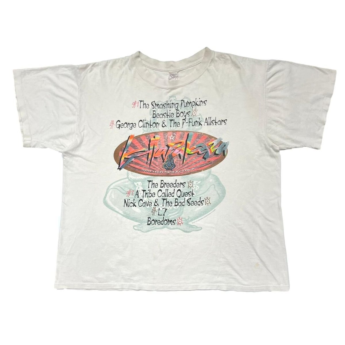 LOLLAPALOOZA 1994 TEE WHITE XL 6223